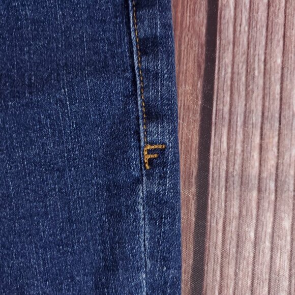 Frame Womens Size 31X33 Le Mini Boot Somerland Denim Jeans - Picture 8 of 15